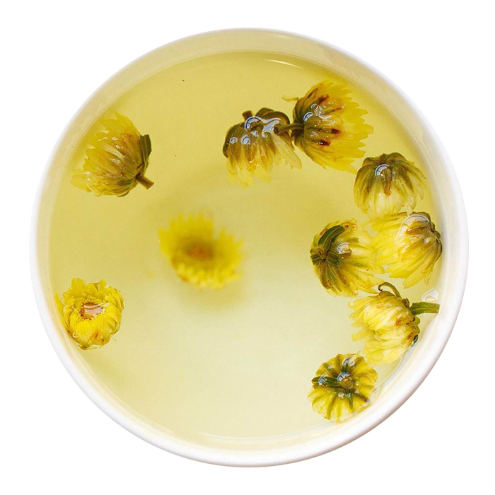 滴香寻源,寻绿茶,胎菊汤色
