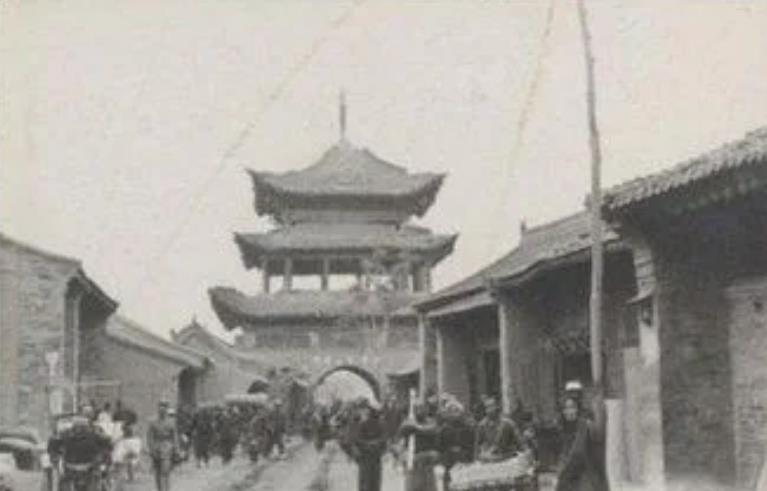 早期凤翔县东门