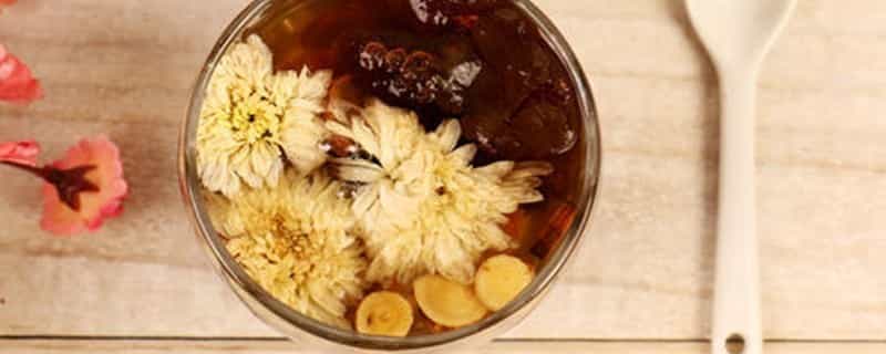 胖大海菊花茶的功效与作用