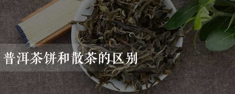 普洱茶饼和散茶的区别