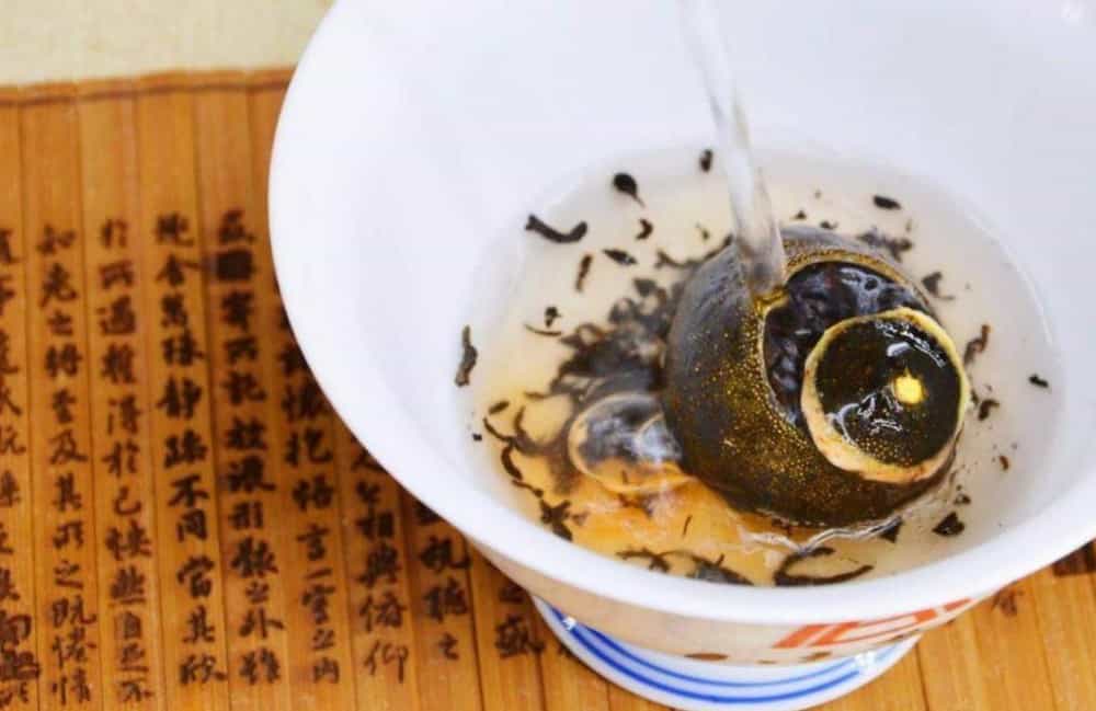 陈皮普洱能整个泡吗