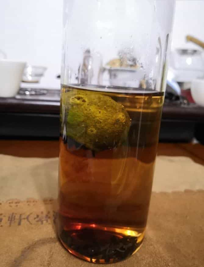 小青柑普洱茶用杯子怎么泡