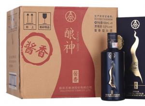 五粮液53度酿神酱香白酒 高档礼盒装 整箱6瓶装 五粮液53度酿神酱香白酒 高档礼盒装 整箱6瓶装