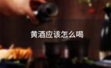 黄酒应该怎么喝(黄酒怎么喝最好)