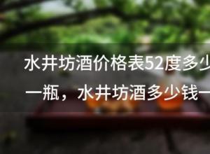 水井坊酒价格表52度多少钱一瓶,水井坊酒多少钱一瓶 水井坊酒价格表52度多少钱一瓶,水井坊酒多少钱一瓶
