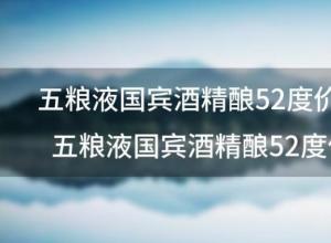 五粮液国宾酒精酿52度价格五粮液国宾酒精酿52度价格 五粮液国宾酒精酿52度价格五粮液国宾酒精酿52度价格